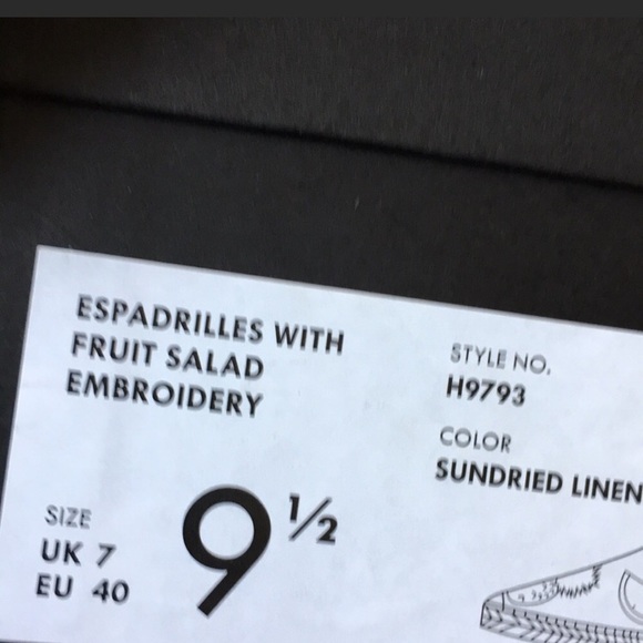 J. Crew Canvas espadrilles with embroidered fruits - Picture 7 of 7